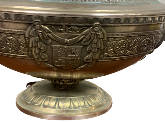 Corbell & Co, C & Co silverplate English Tureen Serving Bowl