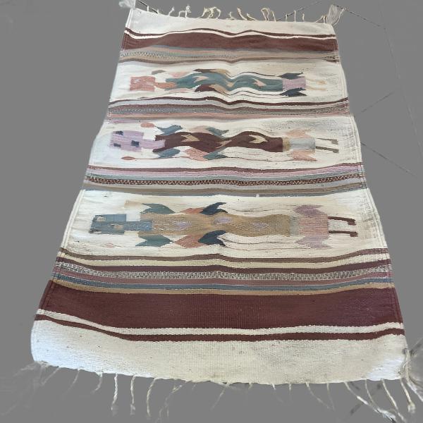 Vintage South West Hand Woven Rug