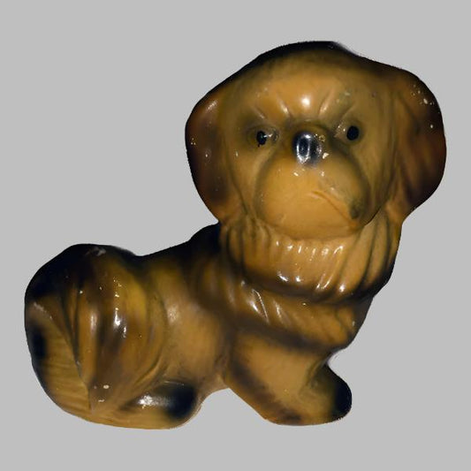 Vintage Pekingese Ceramic Dog